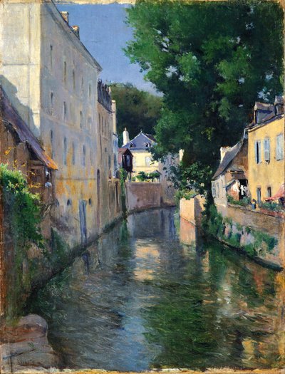 The River Isole (Quimperlé) by Aureliano de Beruete